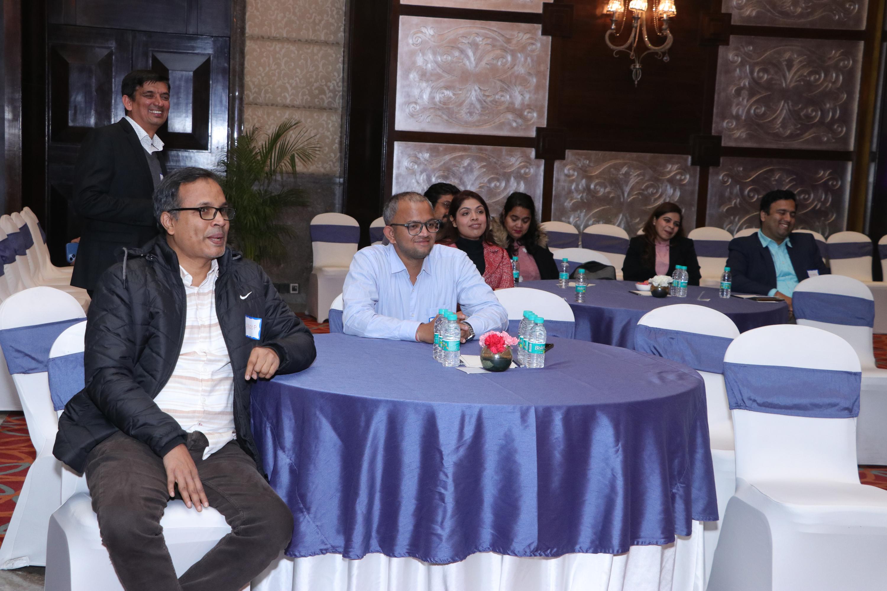 Group activities during the conference