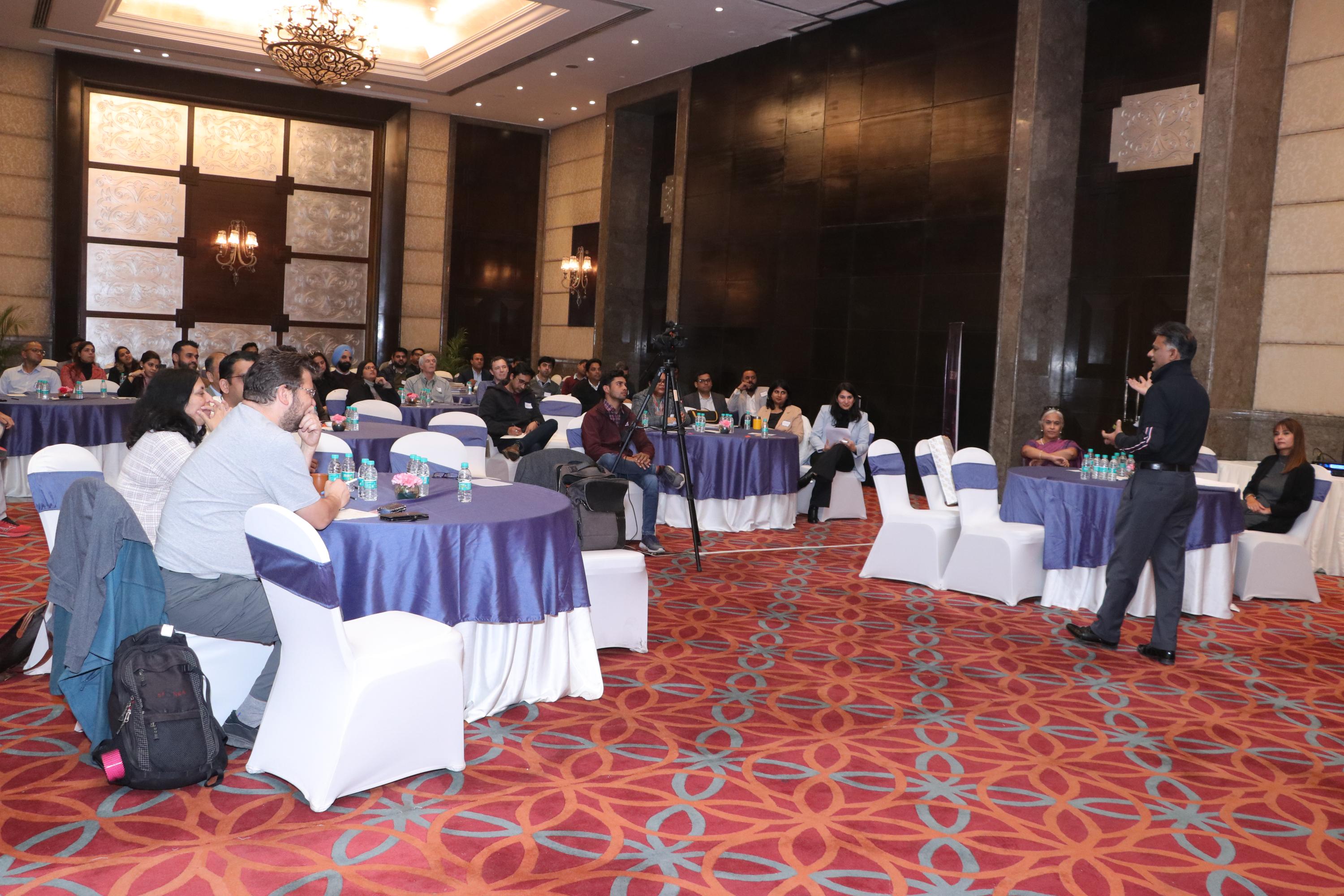 Ajay Kabra explaining personality types