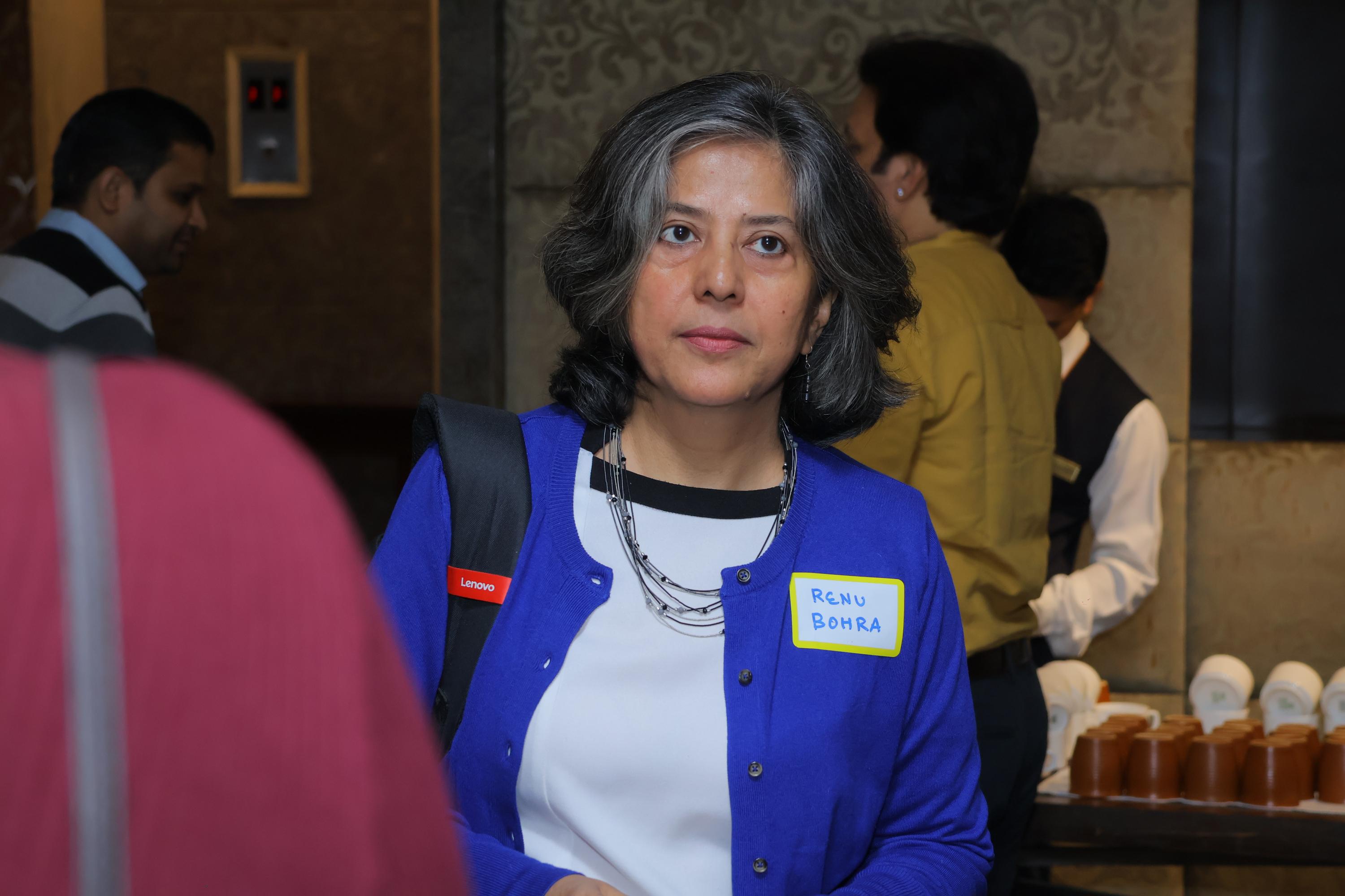 Audience engagement during Renu Bohra's session